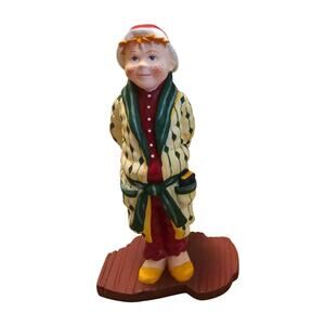 Department 56 Figurine “Billy” 1991 Retired 5¼" All Through The House Collection